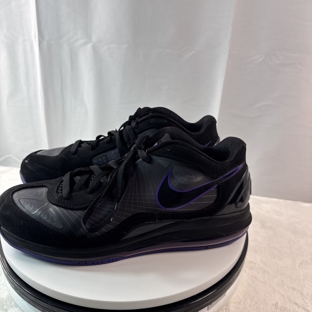 Nike Air Max 360 Fly wire Black/purple Sz 13